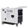 Excalibur Easy Move Small/ Mini 5kw 6kva Inverter Diesel Generator Factory Direct Sale Price